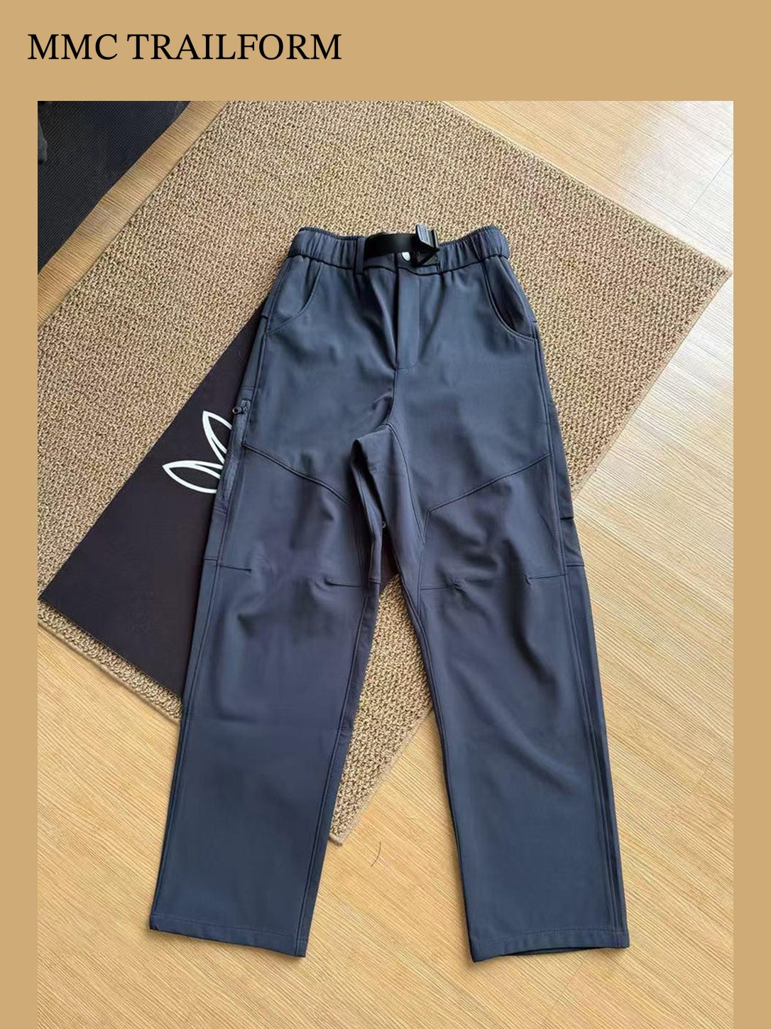 Men's Utility Panel Straight-Leg Cargo Pants