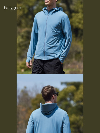 Lightweight Hooded Sun Protection Jacket