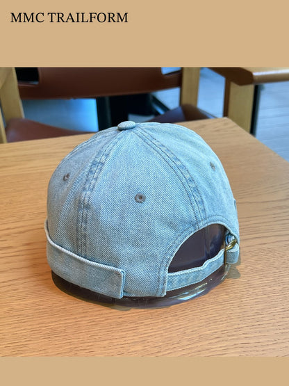 Unisex Vintage Washed Denim Baseball Cap