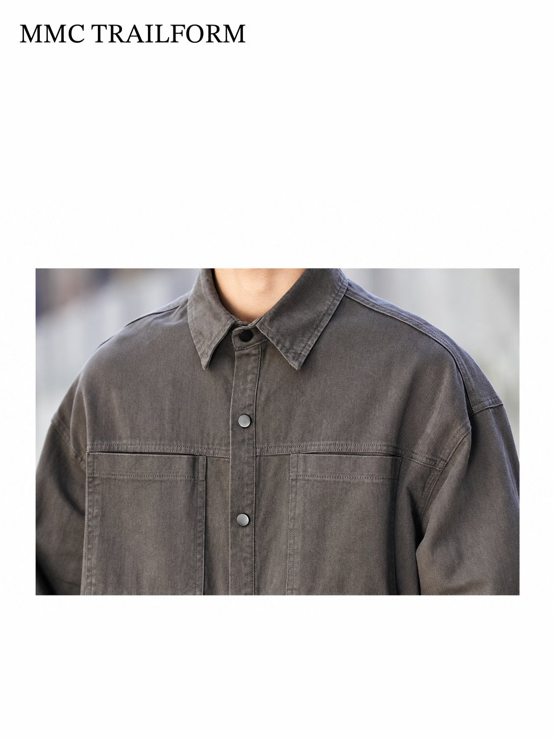 Men's Vintage Washed Utility Overshirt