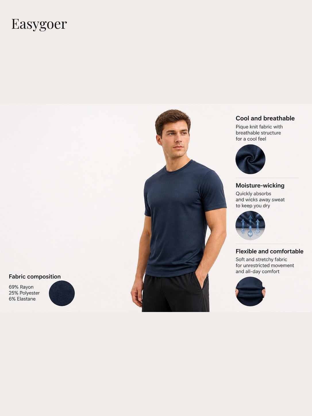 320G Heavyweight Cotton Short-Sleeve Polo Shirt