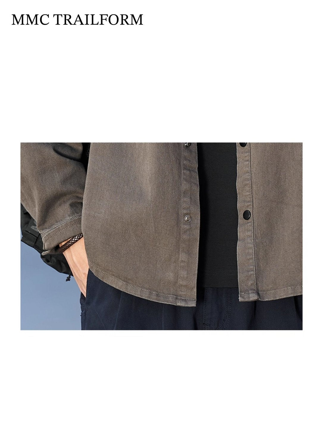 Men's Vintage Washed Utility Overshirt