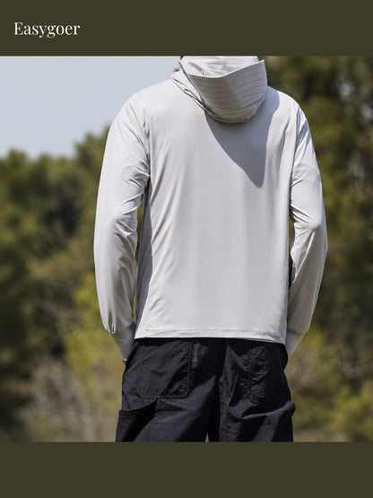 Lightweight Hooded Sun Protection Jacket