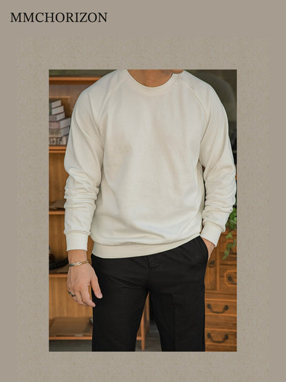 Men's Vintage Raglan Crewneck Sweatshirt