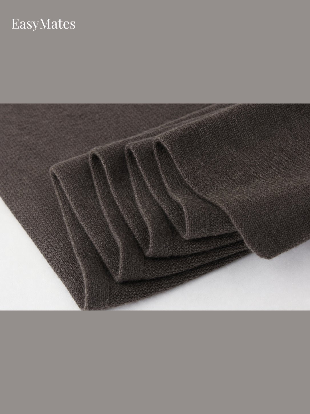 Cashmere Knit Scarf