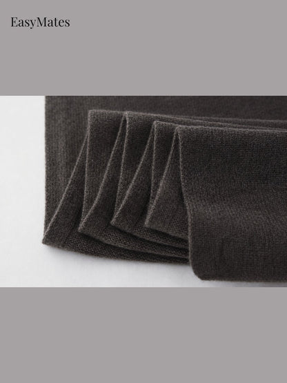 Cashmere Knit Scarf