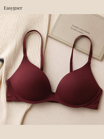 Seamless Wireless Push-Up Bra