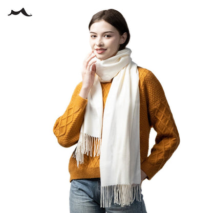 Long Lightweight Soft Scarf Large Shawl Wrap Cotton Blend Scarves