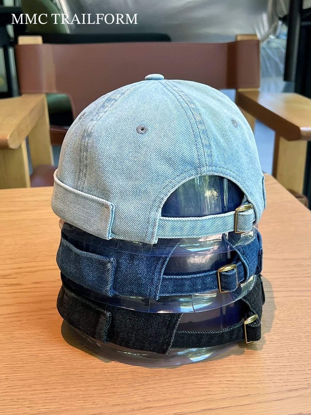 Unisex Vintage Washed Denim Baseball Cap