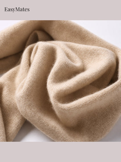 Cashmere Knit Scarf