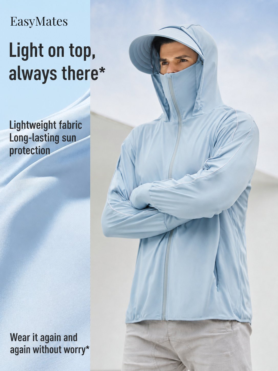 Men's UPF Sun Protection Jacket