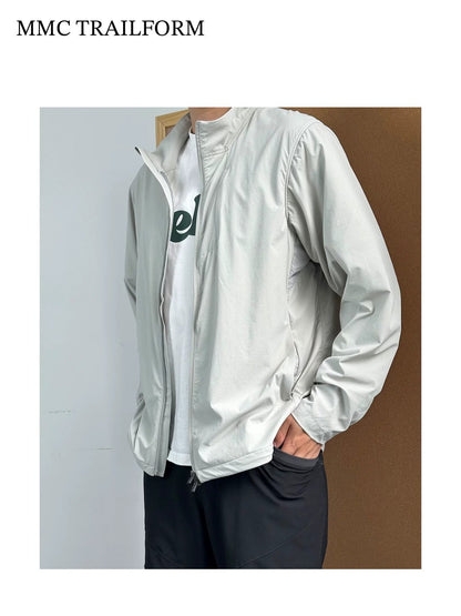 Unisex Lightweight Full-Zip Sun Protection Jacket