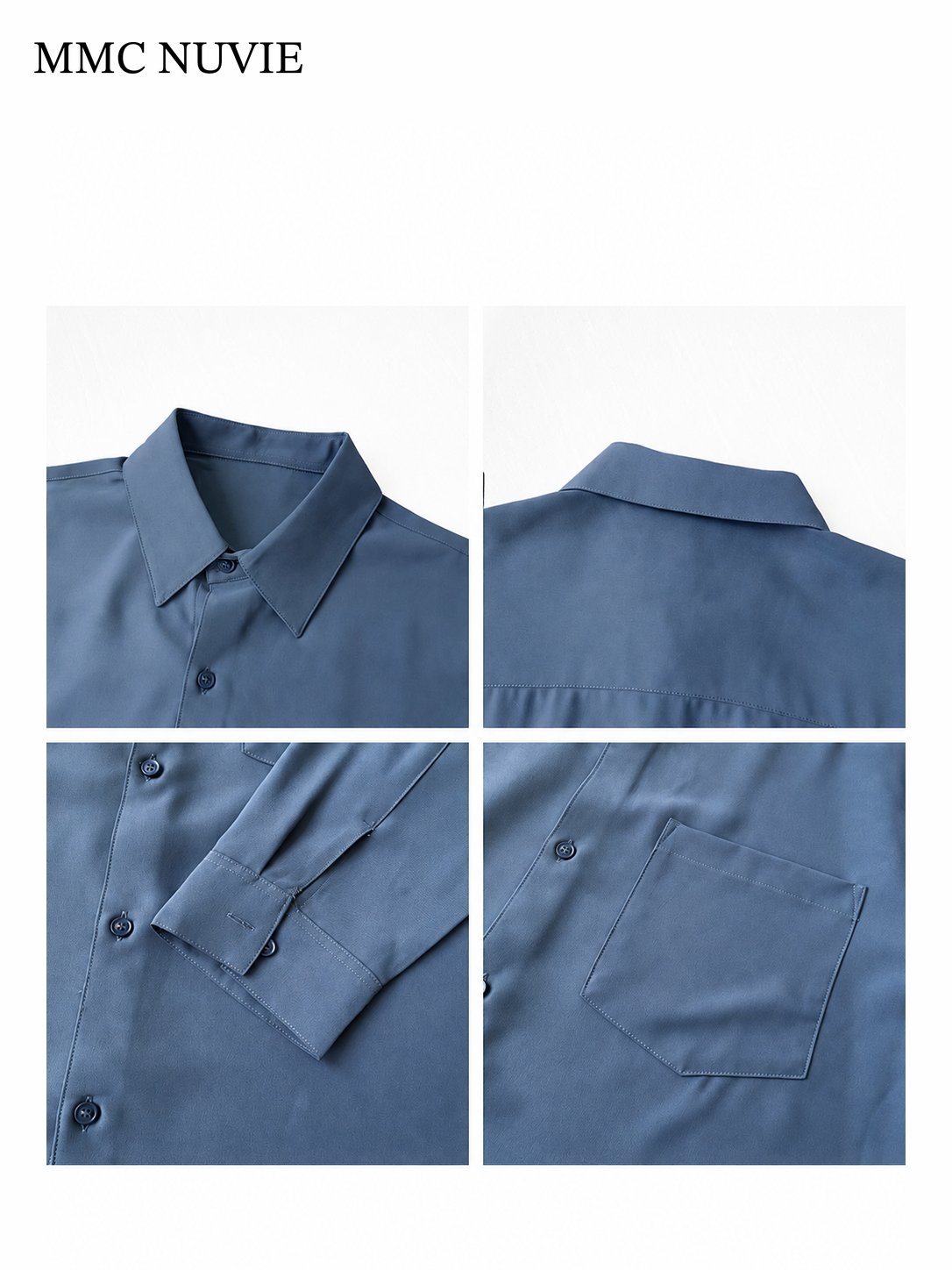 Men's Relaxed Silky Long Sleeve Shirt