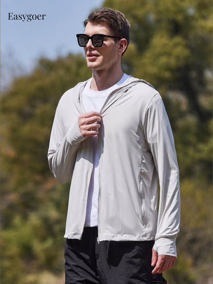 Lightweight Hooded Sun Protection Jacket