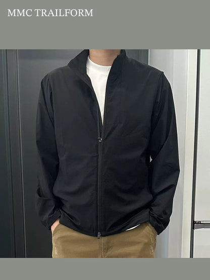 Unisex Lightweight Full-Zip Sun Protection Jacket