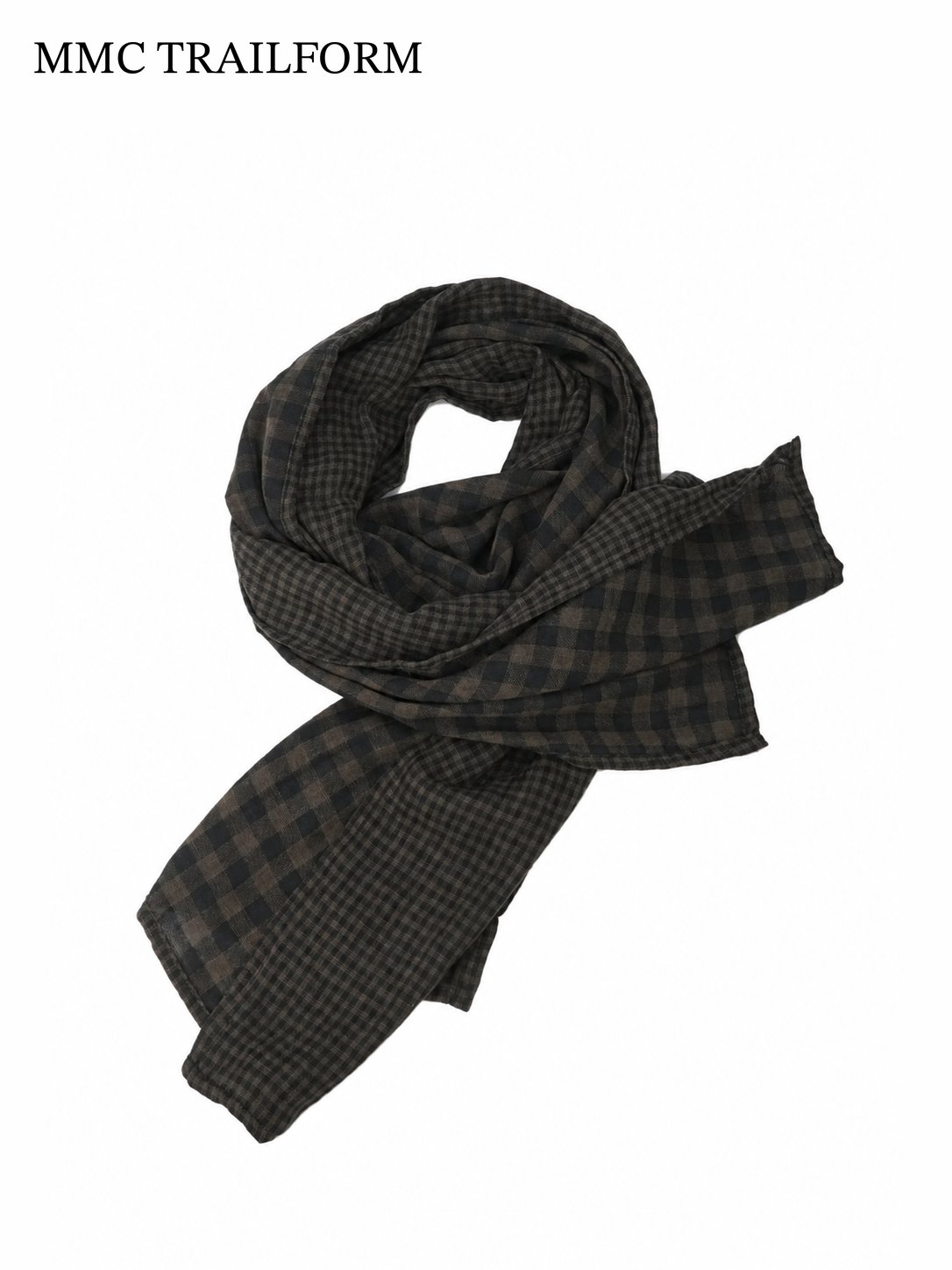Unisex Vintage Checkered Lightweight Scarf