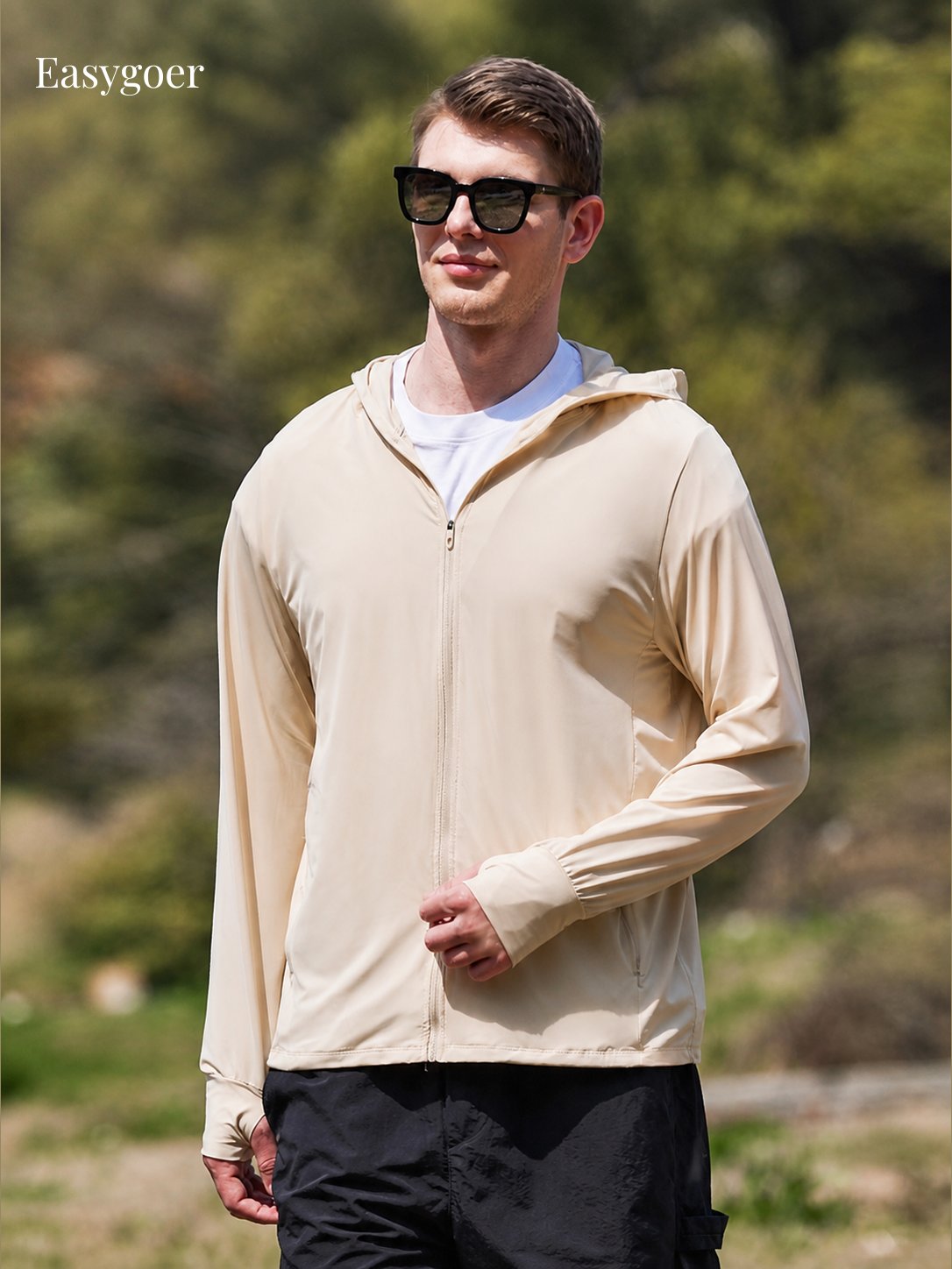 Lightweight Hooded Sun Protection Jacket