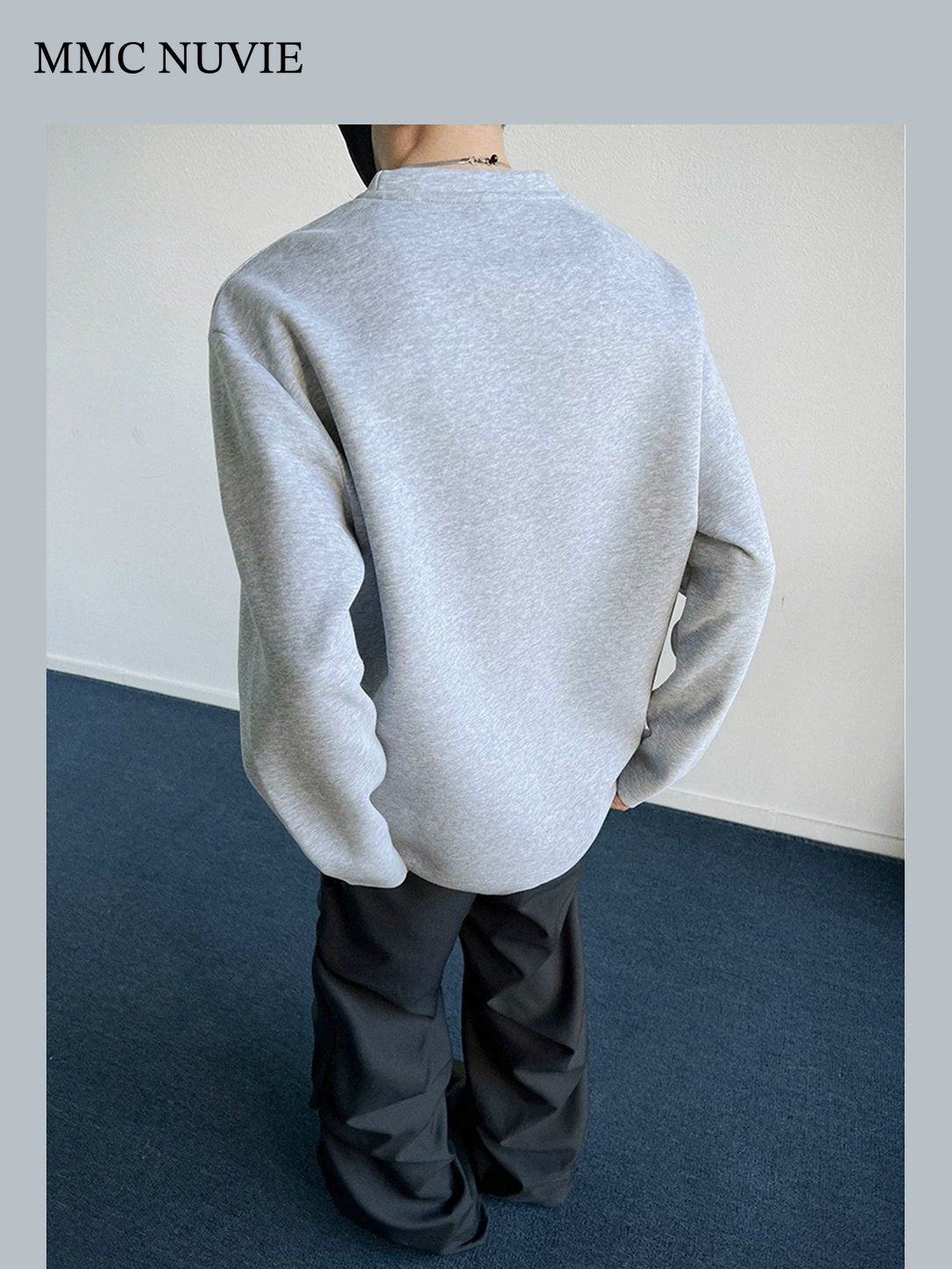Men's Contrast Seam Raglan Long Sleeve Tee