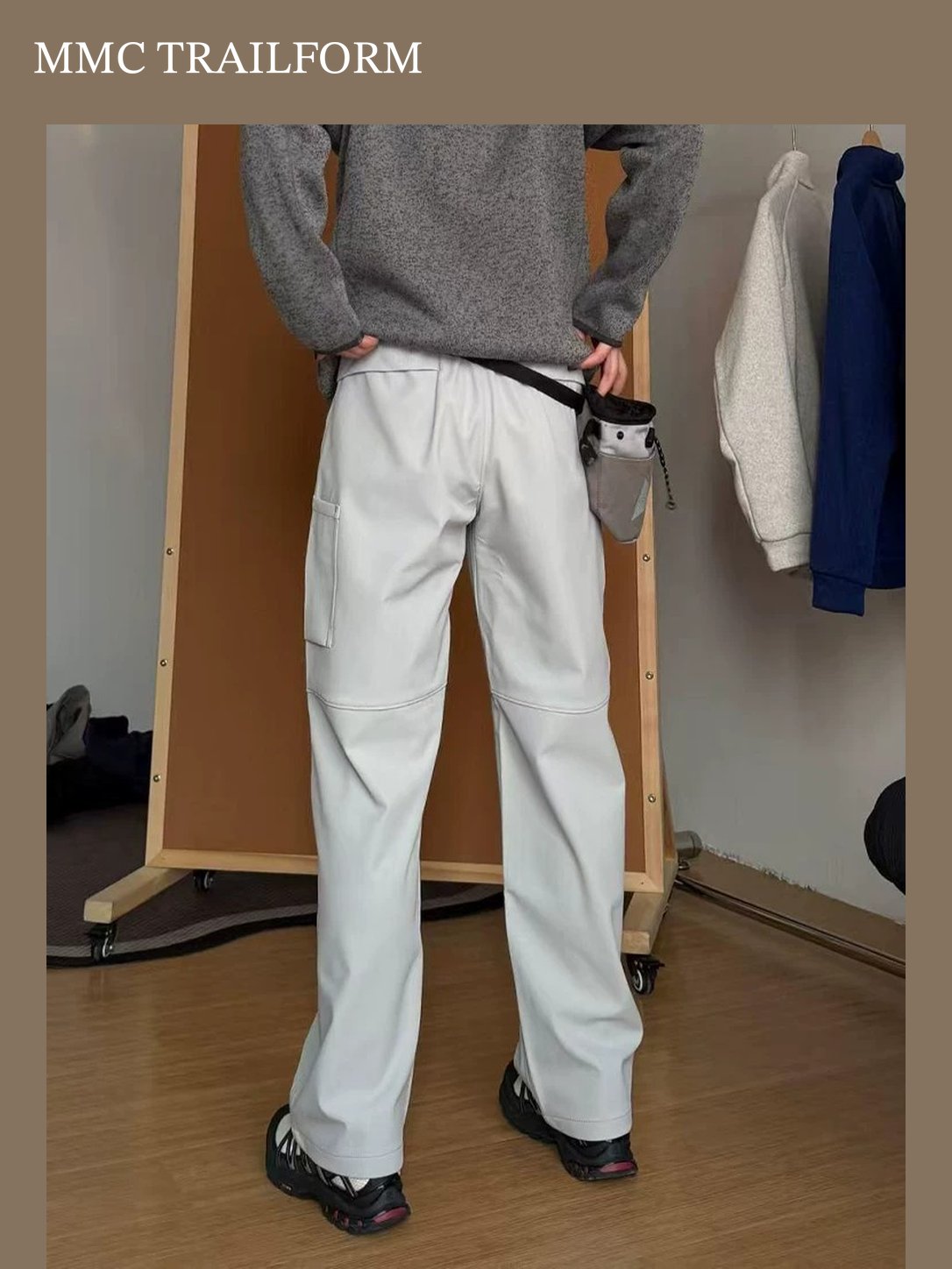 Men's Utility Panel Straight-Leg Cargo Pants