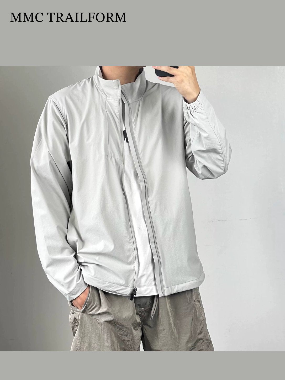 Unisex Lightweight Full-Zip Sun Protection Jacket