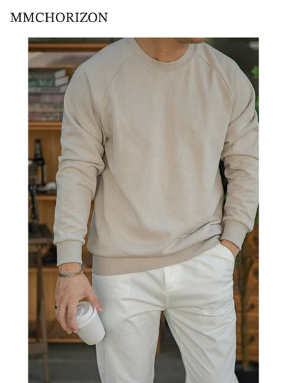 Men's Vintage Raglan Crewneck Sweatshirt
