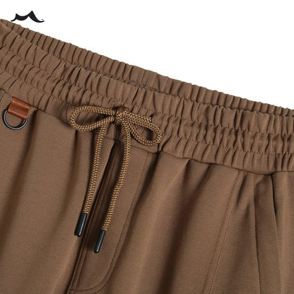 Mens Casual Cargo Joggers Pants Elastic Waist Drawstring Stretch Relaxed Fit Work Pants Tapered Sweatpants