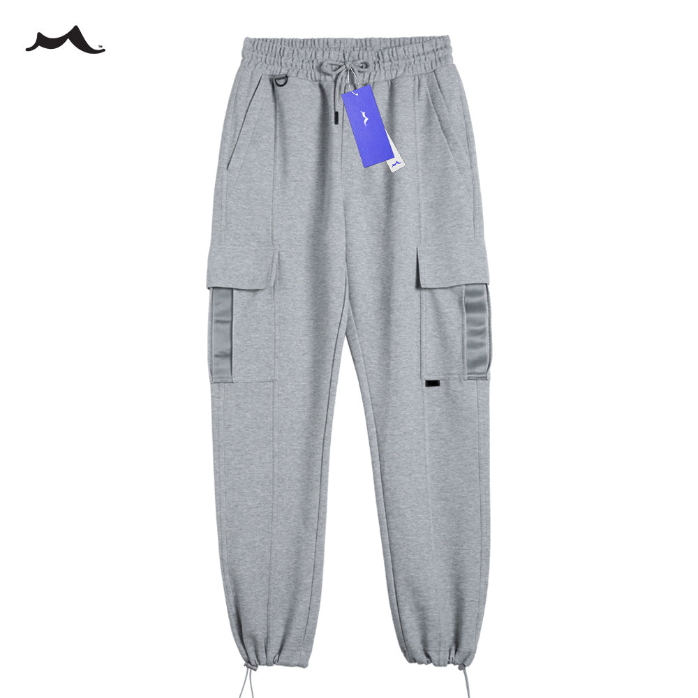 Mens Casual Cargo Joggers Pants Elastic Waist Drawstring Stretch Relaxed Fit Work Pants Tapered Sweatpants