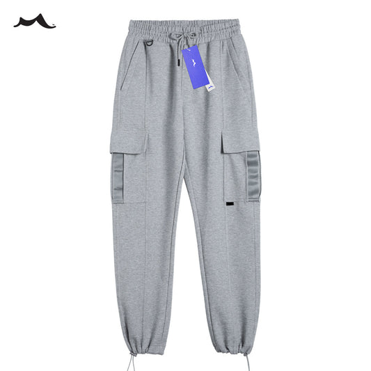 Mens Casual Cargo Joggers Pants Elastic Waist Drawstring Stretch Relaxed Fit Work Pants Tapered Sweatpants