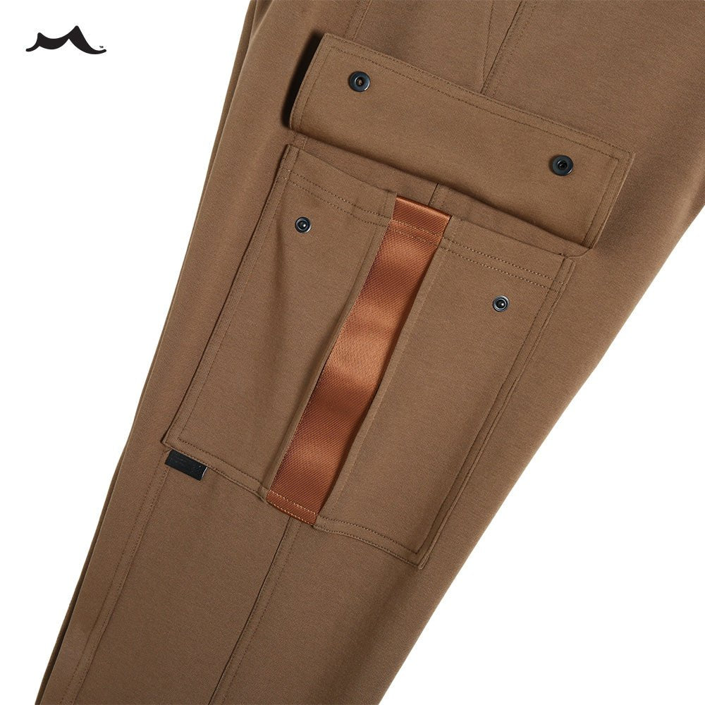 Mens Casual Cargo Joggers Pants Elastic Waist Drawstring Stretch Relaxed Fit Work Pants Tapered Sweatpants