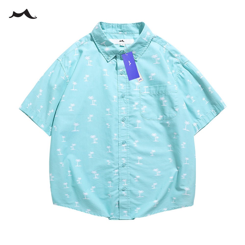 Men's Hawaiian Shirt Short Sleeves Printed Summer Shirts