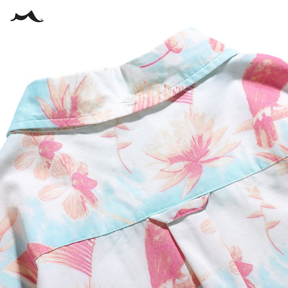 Men's Hawaiian Shirt Short Sleeves Printed Summer Shirts