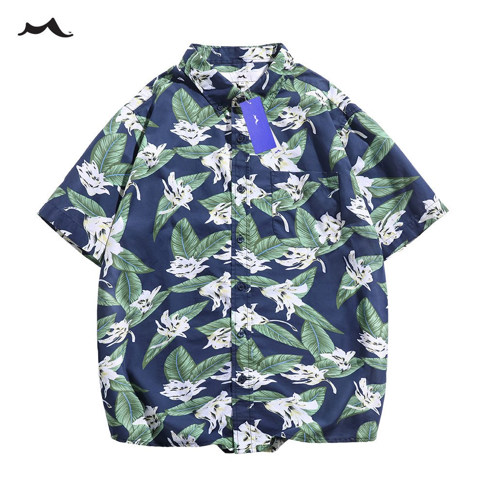 Men's Hawaiian Shirt Short Sleeves Printed Summer Shirts