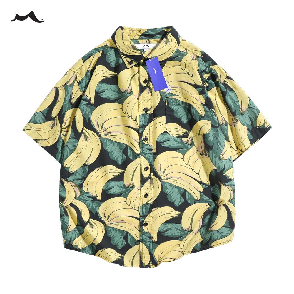 Men's Hawaiian Shirt Short Sleeves Printed Summer Shirts