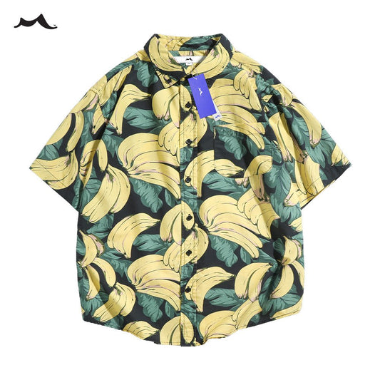 Men's Hawaiian Shirt Short Sleeves Printed Summer Shirts