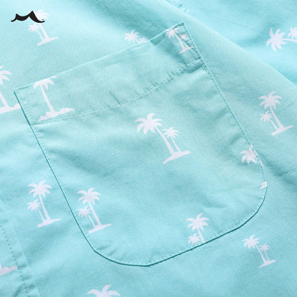 Men's Hawaiian Shirt Short Sleeves Printed Summer Shirts