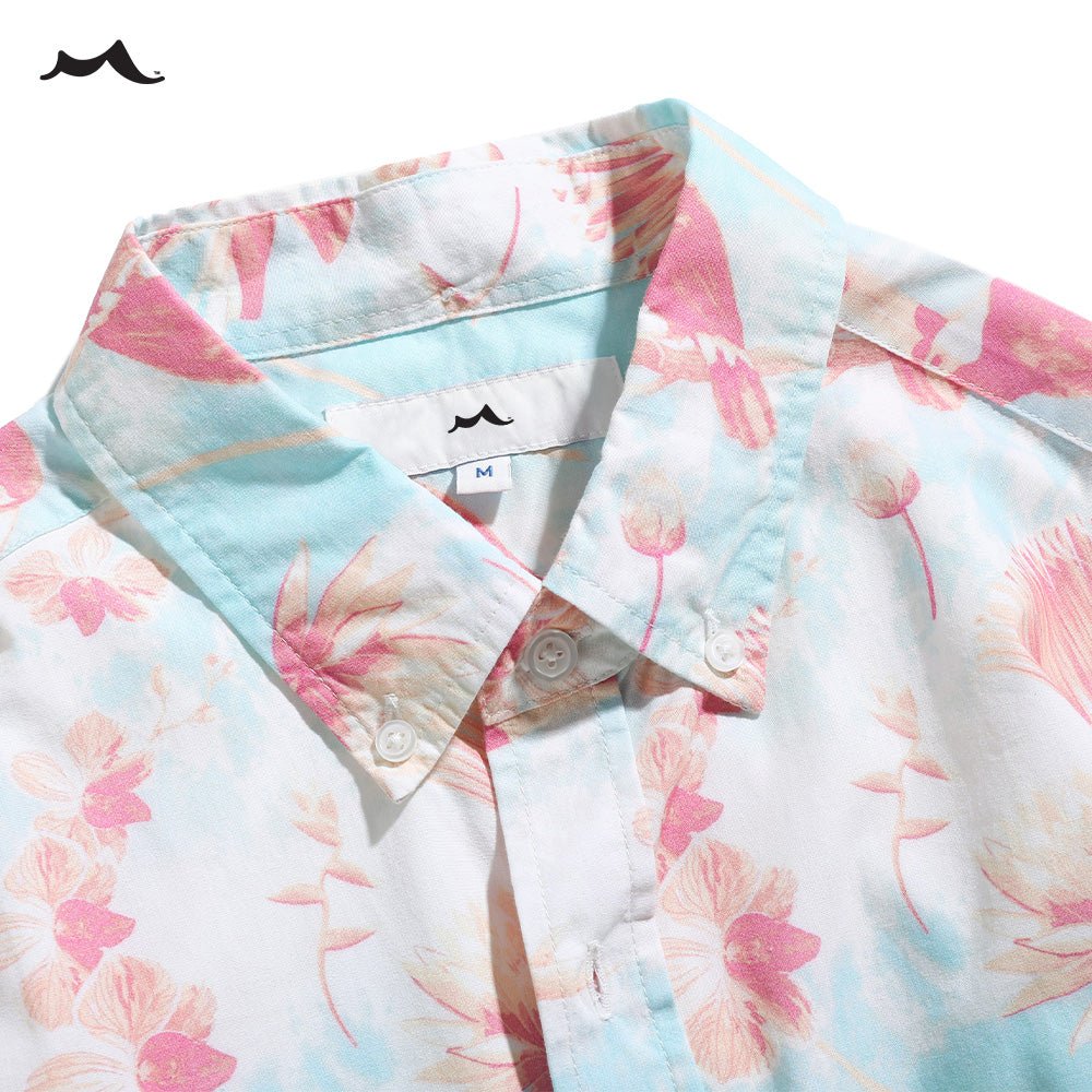 Men's Hawaiian Shirt Short Sleeves Printed Summer Shirts