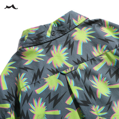 Men's Hawaiian Shirt Short Sleeves Printed Summer Shirts