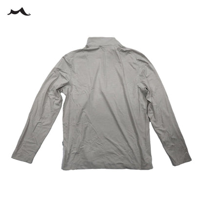 Men's Quick - Dry Active Sports Shirts Quarter Zip Long Sleeve Running Pullover Tops Outdoor Sweatshirt