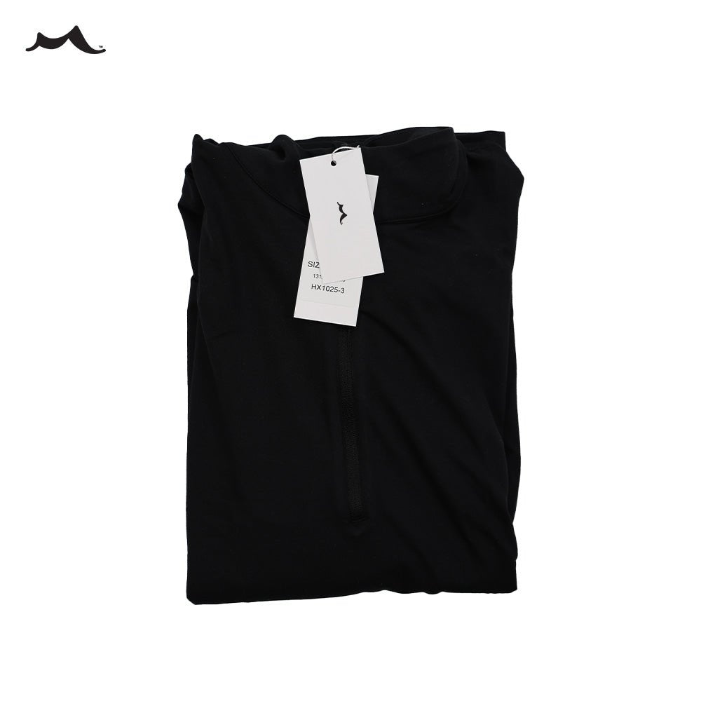 Men's Quick - Dry Active Sports Shirts Quarter Zip Long Sleeve Running Pullover Tops Outdoor Sweatshirt