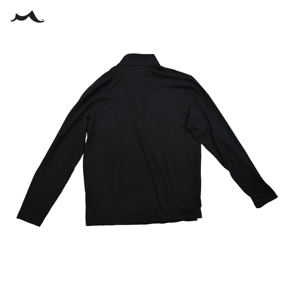 Men's Quick - Dry Active Sports Shirts Quarter Zip Long Sleeve Running Pullover Tops Outdoor Sweatshirt