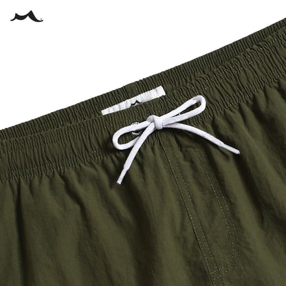 Mens Swim Trunks 4.5" with Mesh Lining Quick Dry Bathing Suits for Men Swimwear