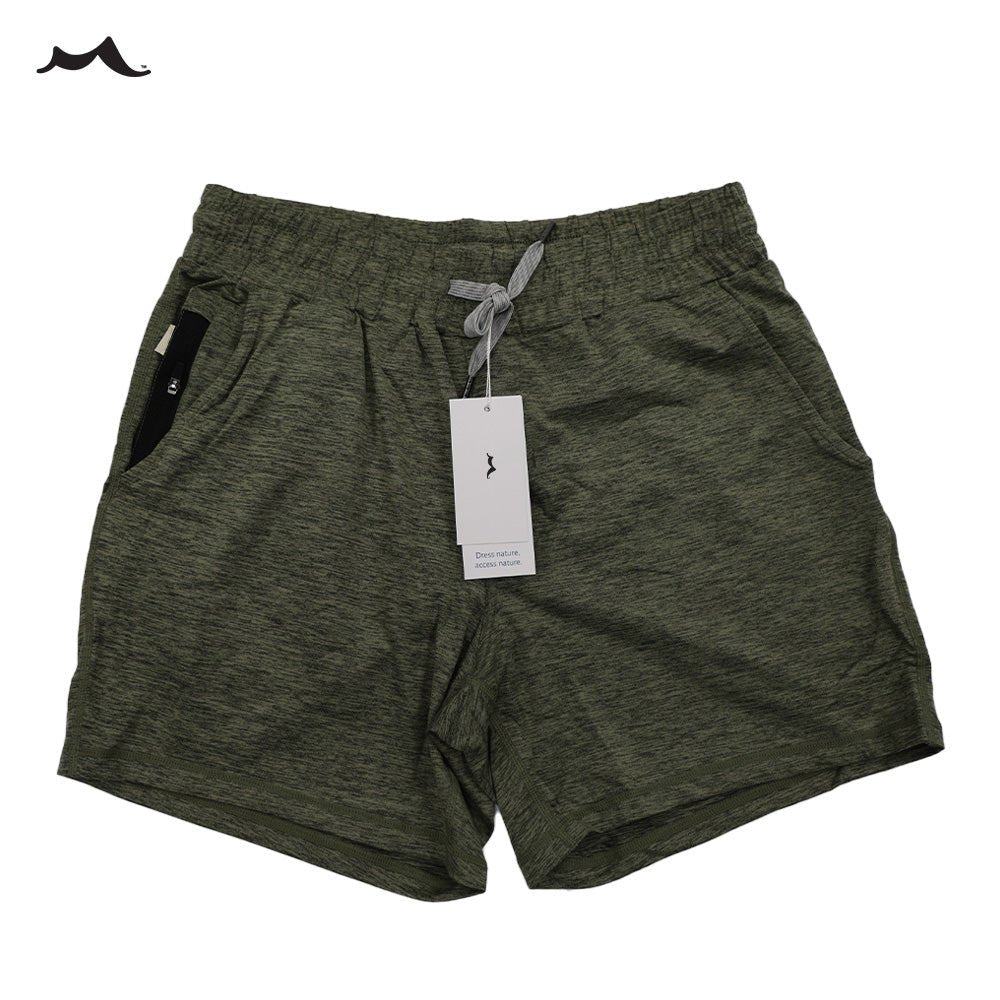 Mens Workout 5" Short Shorts Soft Stretch Running Gym Athletic Short