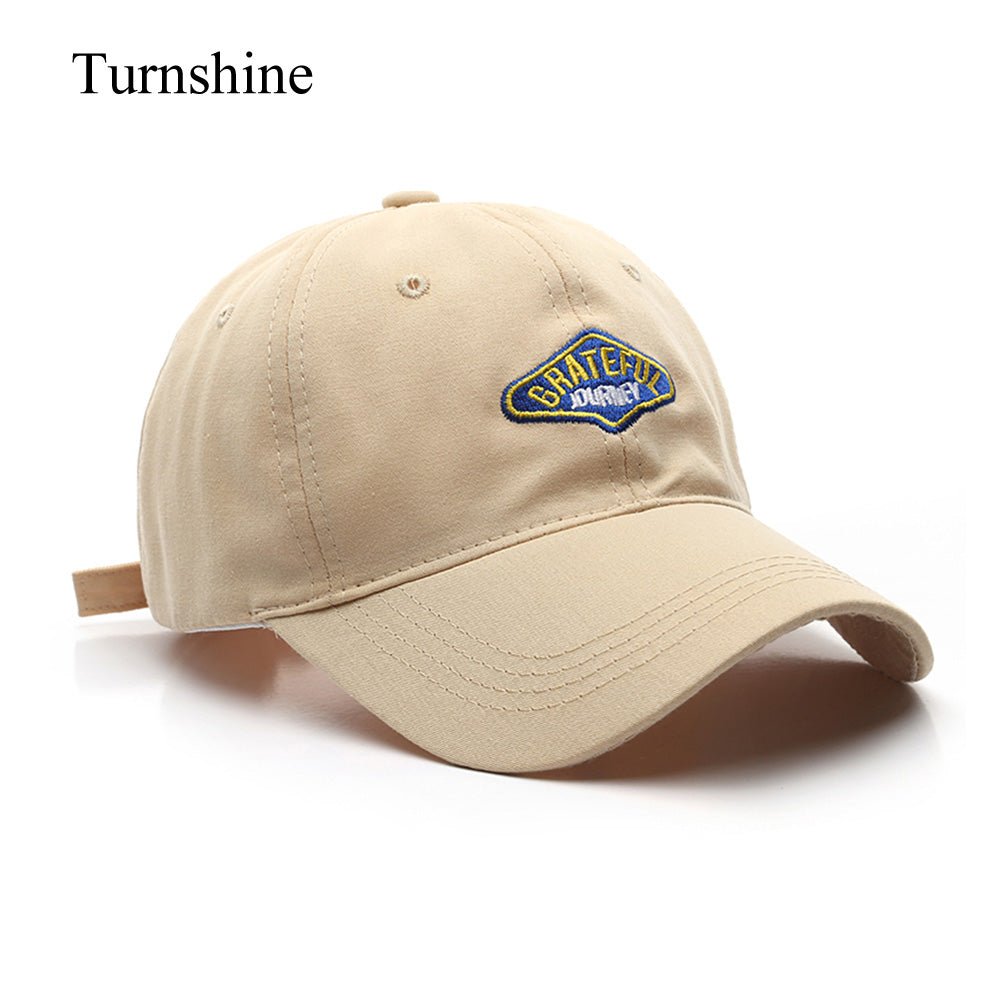 Turnshine Embroidered Cotton - Twill Adjustable Baseball Cap - GRATEFUL