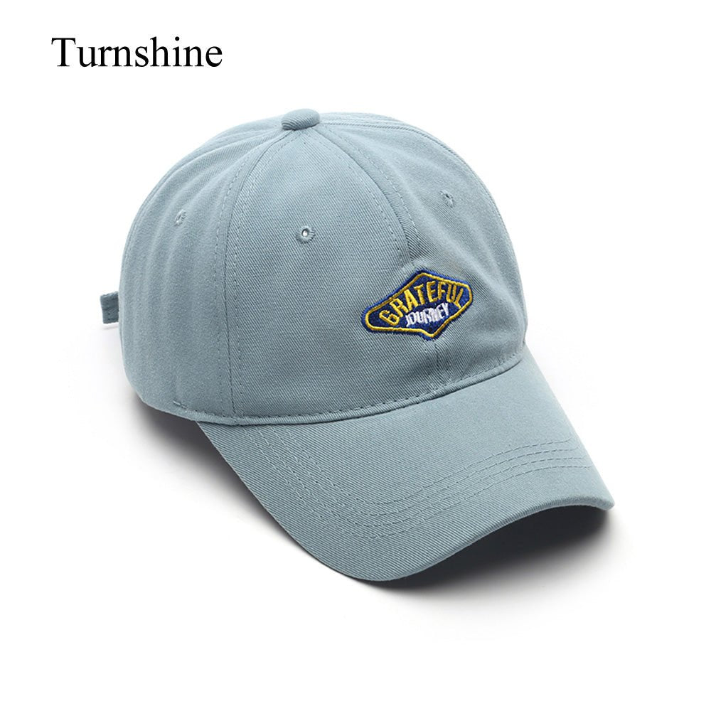 Turnshine Embroidered Cotton - Twill Adjustable Baseball Cap - GRATEFUL
