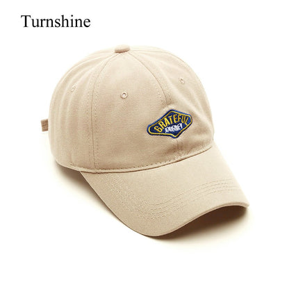 Turnshine Embroidered Cotton - Twill Adjustable Baseball Cap - GRATEFUL