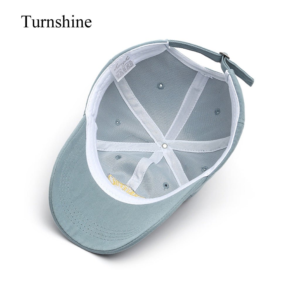 Turnshine Embroidered Cotton - Twill Adjustable Baseball Cap - GRATEFUL