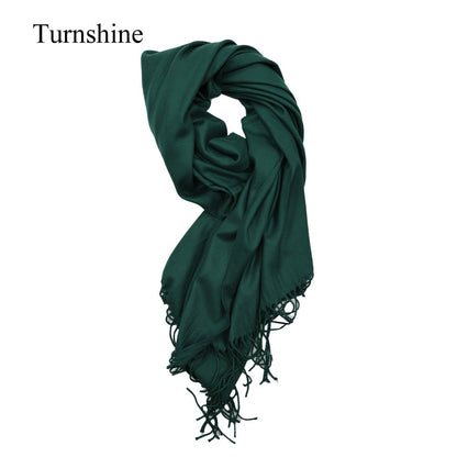 Turnshine Long Lightweight Soft Scarf Large Shawl Wrap Cotton Blend Scarves