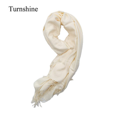 Turnshine Long Lightweight Soft Scarf Large Shawl Wrap Cotton Blend Scarves