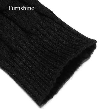 Turnshine Men's Slim Fit Turtleneck Casual Knitted Sweaters