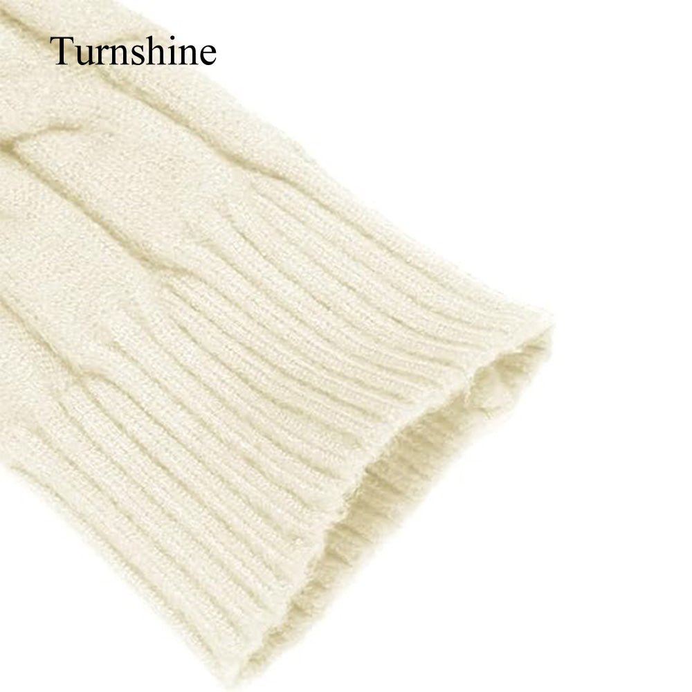 Turnshine Men's Slim Fit Turtleneck Casual Knitted Sweaters